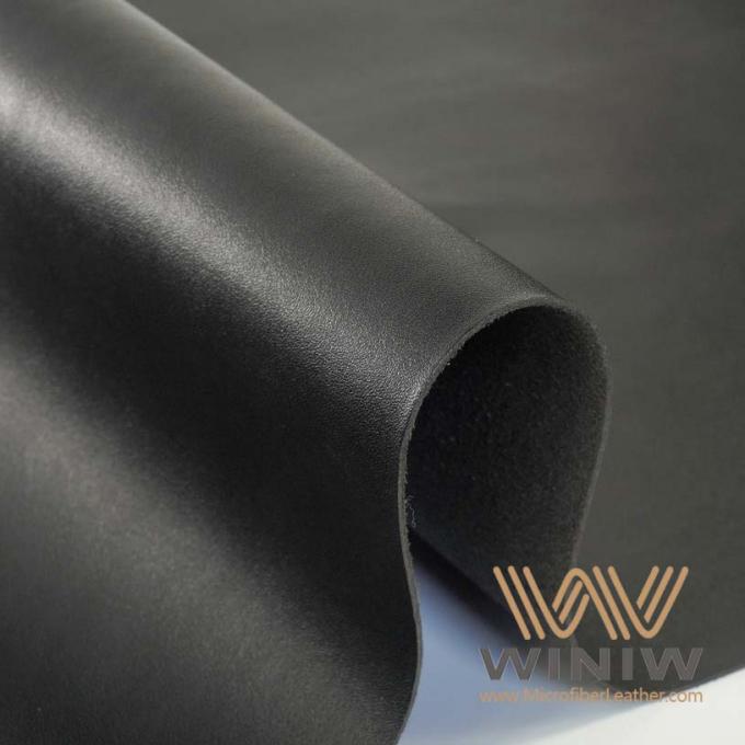 cuir artificiel lisse d'unité centrale de Microfiber de miroir de 0.8mm pour la mousse de Vegan de sacs
