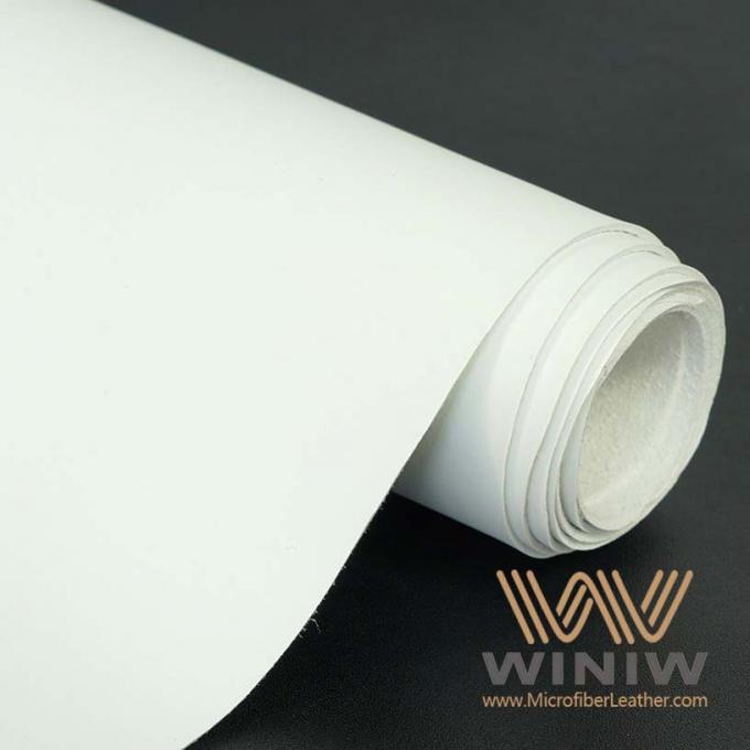 cuir artificiel lisse d'unité centrale de Microfiber de miroir de 0.8mm pour la mousse de Vegan de sacs