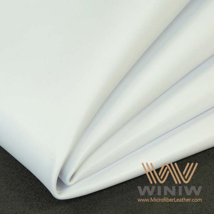 cuir artificiel lisse d'unité centrale de Microfiber de miroir de 0.8mm pour la mousse de Vegan de sacs