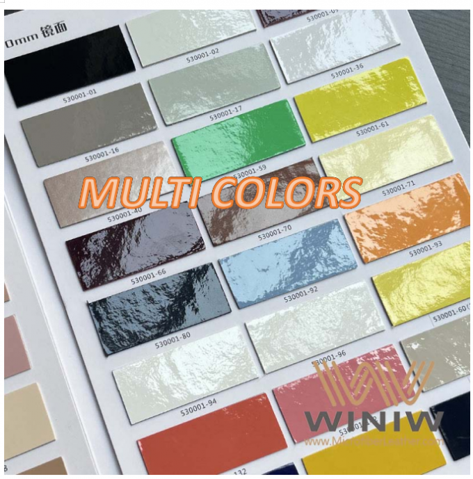 Types imperméables en cuir de couleurs de nouveau modèle de WINIW divers pour des chaussures