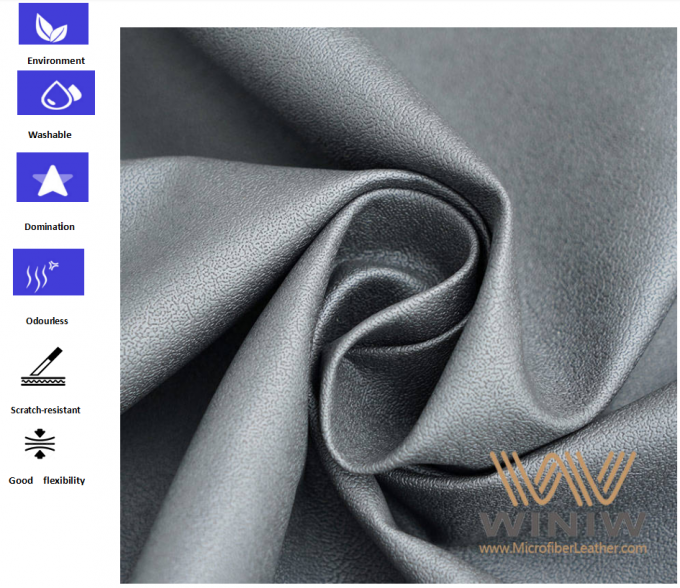 Usine marquée faisant par le cuir de microfiber pour des gants