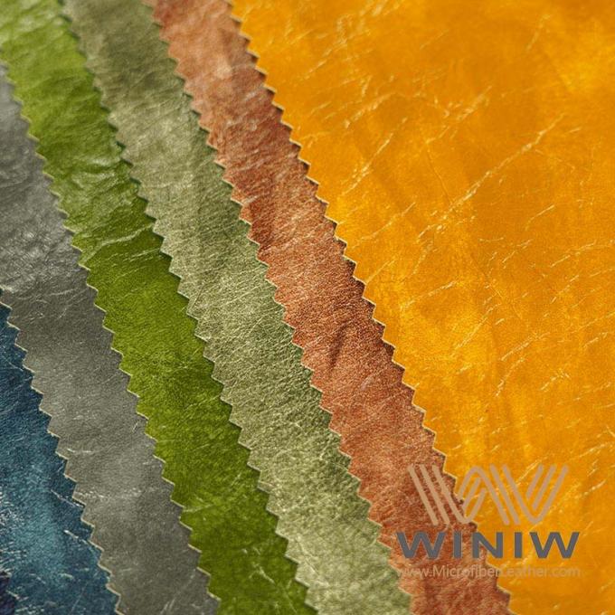 Cuir synthétique de haute qualité d'amende de WINIW et de belle texture pour des vêtements
