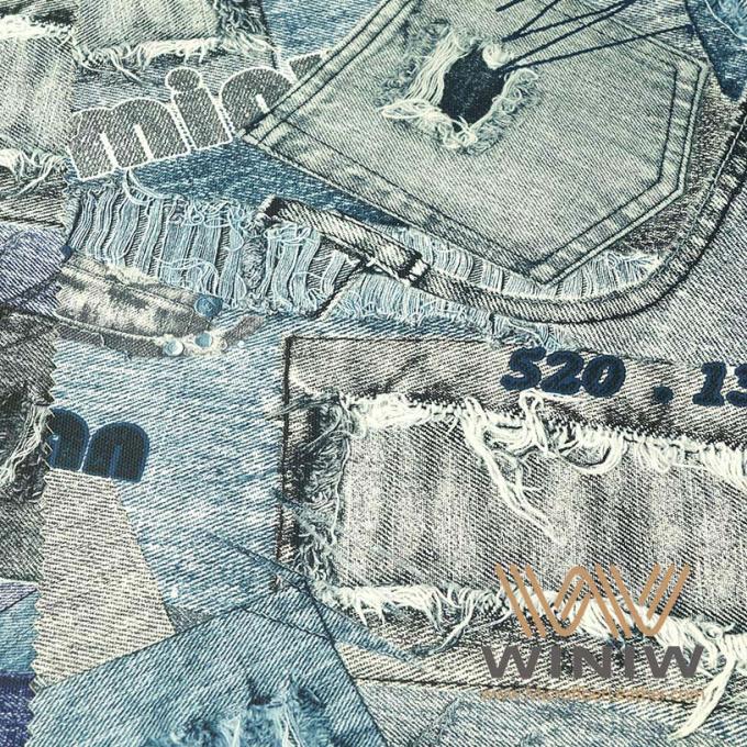 Cuir extérieur de haute qualité de Faux de finition de WINIW pour des vêtements