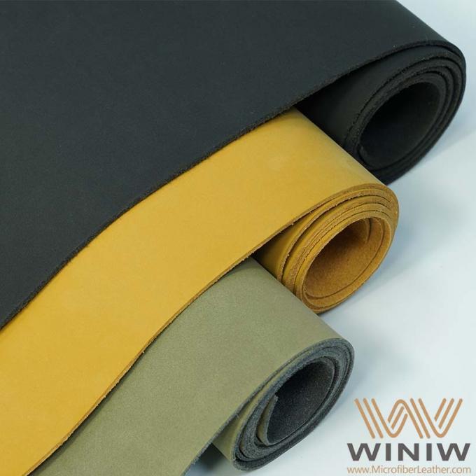 Tissu résistant de cuir de Nubuck de Faux de Microfiber d'abrasion supérieure