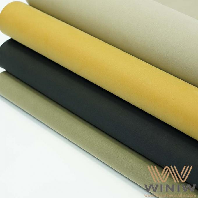 Les différentes couleurs Faner-résistantes garnissent en cuir le tissu matériel alternatif