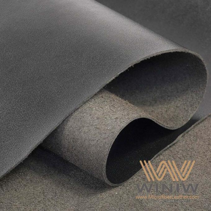 Microfiber synthétique à haute brillance Ride-résistant chaussent le matériel en cuir de PVC,