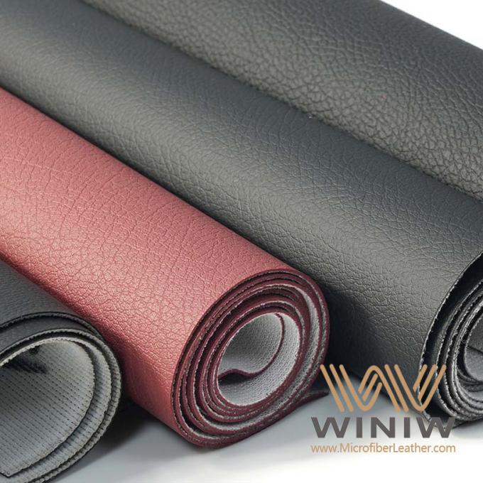 Cuir des véhicules à moteur synthétique extérieur lisse fortement souple d'unité centrale de Faux de Microfiber