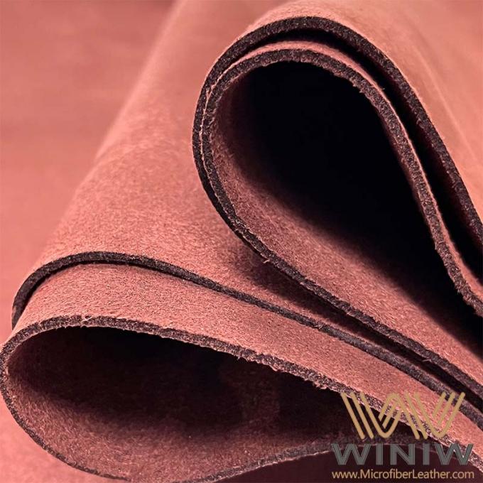 Suède Microfiber de Faux de couleur de chocolat en cuir pour des selles de cheval