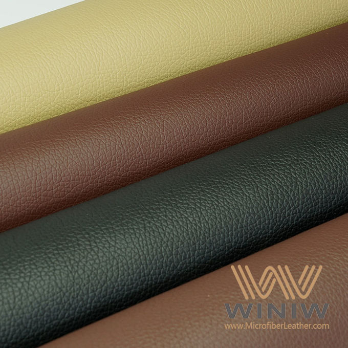 Tissu en cuir de microfiber synthétique inodore imperméable pour la voiture Seat