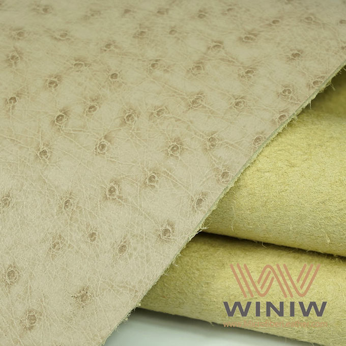 tissu de microfiber de sofa d'unité centrale en cuir en stock