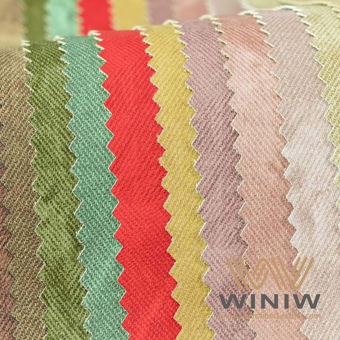 le cuir synthétique de microfiber pour des vêtements préparent maintenant pour se transporter