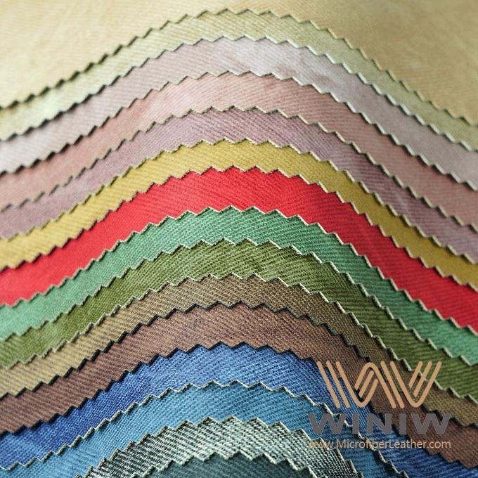 tissu d'unité centrale de similicuir de microfiber d'usine de la Chine